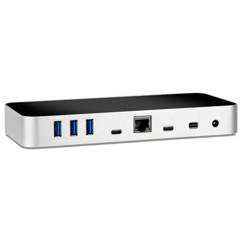  OWC USB-C Dock, 10 Port, Designed for MacBook-Silver w/Mini DisplayPort