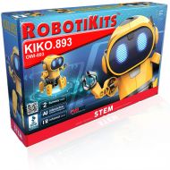 OWI Kiko.893 Interactive A/I Capable Robot with Infrared Sensor Two Play Modes | Follow Me Or Explore Develops Own Emotions and Gestures Sound and Lighting Effects | DIY Robot 9OWI