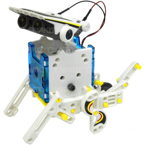  OWI 14-in-1 Educational Solar Robot | Build-Your-Own Robot Kit | Powered by the Sun