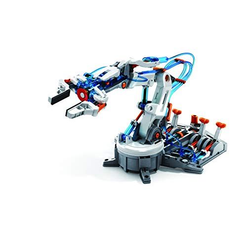  Elenco Teach Tech “Hydrobot Arm Kit”, Hydraulic Kit, STEM Building Toy for Kids 10+