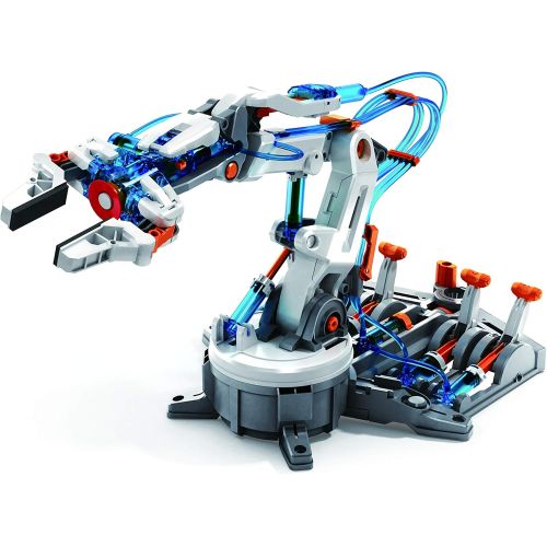  Elenco Teach Tech “Hydrobot Arm Kit”, Hydraulic Kit, STEM Building Toy for Kids 10+