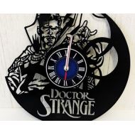 OWLGIFTSGoods DOCTOR STRANGE GIFTS | Marvel Gifts | Vinyl Clocks Doctor Strange | Marvel Comics | Marvel Film Art | Benedict Cumberbatch | Stan Lee |Clock