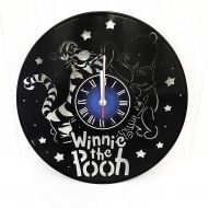 OWLGIFTSGoods WINNIE The POOH GIFTS | Winnie and the Tigger | Vinyl Clocks Winnie the Pooh | Pooh Bear | Pooh | Chrisotpher Robin | Piglet | Tigger |Clock