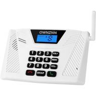 Intercoms Wireless for Home Hands-Free, OWNZNN Full Duplex Intercom 5000 Feet Range, Wireless Intercom System for Home with Automatic Answering(Only 1 Pack, Requires 2 Units for Communication)