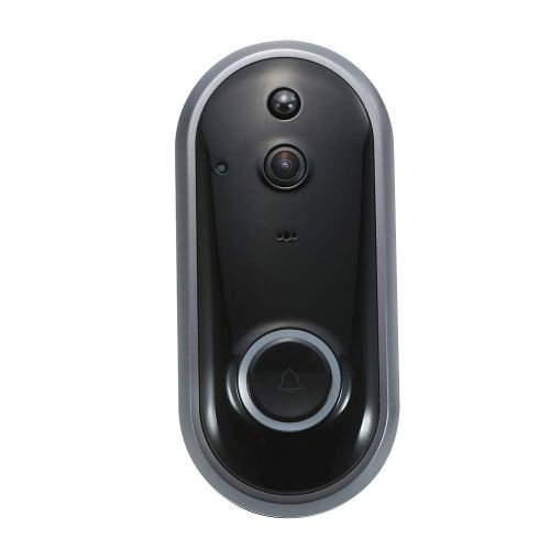  Smart WiFi 1080P Security Doorbell OWSOO Visual Recording Night Vision PIR Motion Detection Low Power Consumption Phone APP Remote Home Monitoring(TF Card&Battery are Not Included)