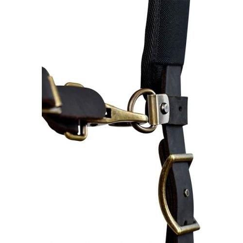  OX Toos Pro Oil Tanned Leather Tool Belt Suspenders - Heavy Duty & Padded Support w/Adjustable Chest Strap