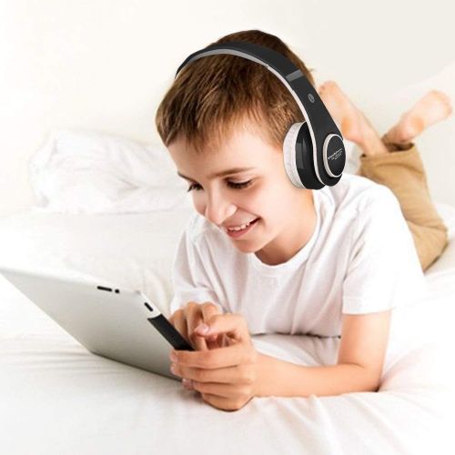  [아마존 핫딜]  [아마존핫딜]OXENDURE Kabellose Bluetooth Faltbare Kopfhoerer fuer Kinder Jugendliche Leicht tragbare Headset mit Mikrofon Sportkopfhoerer Hi-Fi Audio Lautstarkebeschankung Over Ear Stereo Buegelkopfhoerer,