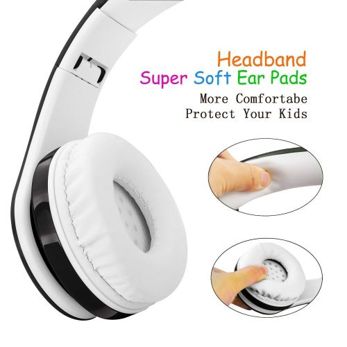  [아마존 핫딜]  [아마존핫딜]OXENDURE Kabellose Bluetooth Faltbare Kopfhoerer fuer Kinder Jugendliche Leicht tragbare Headset mit Mikrofon Sportkopfhoerer Hi-Fi Audio Lautstarkebeschankung Over Ear Stereo Buegelkopfhoerer,