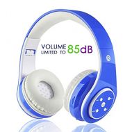 [아마존 핫딜]  [아마존핫딜]OXENDURE Kabellose Bluetooth Kopfhoerer fuer Kinder Jugendliche ab 5 Kabelloser Kopfhoerer over Ear mit Lautstarkebegrenzung inkl. Radio on Ear drahtloser faltbarer Kopfhoerer mit Mikrofon Hifi