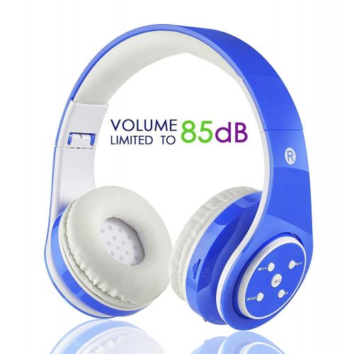  [아마존 핫딜]  [아마존핫딜]OXENDURE Kabellose Bluetooth Kopfhoerer fuer Kinder Jugendliche ab 5 Kabelloser Kopfhoerer over Ear mit Lautstarkebegrenzung inkl. Radio on Ear drahtloser faltbarer Kopfhoerer mit Mikrofon Hifi