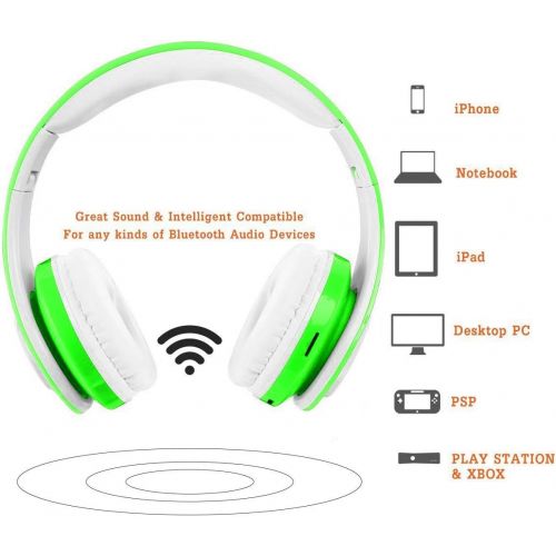  [아마존 핫딜]  [아마존핫딜]OXENDURE Kabellose Bluetooth Kopfhoerer fuer Kinder Jugendliche ab 5 Kabelloser Kopfhoerer Over Ear mit Lautstarkebegrenzung inkl. Radio on Ear drahtloser Faltbarer Kopfhoerer mit Mikrofon HiFi