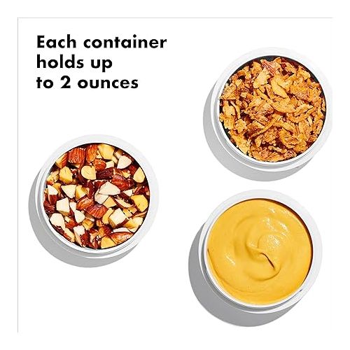 옥소 OXO Good Grips Prep & Go Leakproof Condiment Containers - 3 pack