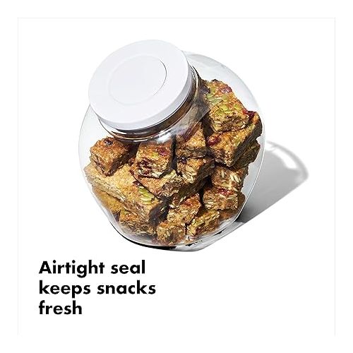 옥소 OXO Good Grips 5.0 Qt POP Large Jar - Airtight Food Storage- for Cookies and More