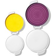 OXO Good Grips Cut & Keep Reusable Silicone Produce Saver Set - Onion and Lemon