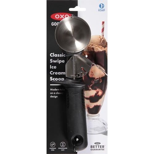 옥소 OXO Good Grips Classic Ice Cream Scoop,Black