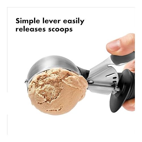 옥소 OXO Good Grips Classic Ice Cream Scoop,Black