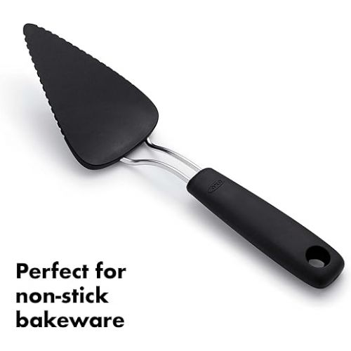 옥소 OXO Good Grips Black Nylon Flexible Pie Server (Pack of 1)