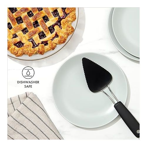 옥소 OXO Good Grips Black Nylon Flexible Pie Server (Pack of 1)