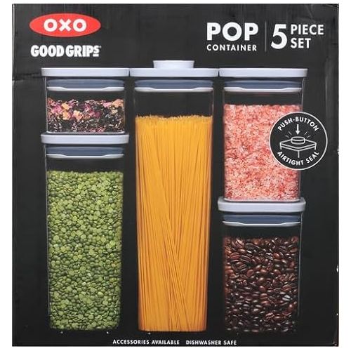 옥소 OXO Good Grips 5-Piece POP Container Set