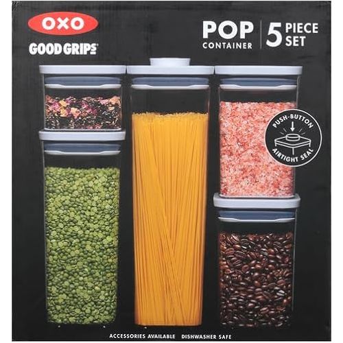 옥소 OXO Good Grips 5-Piece POP Container Set