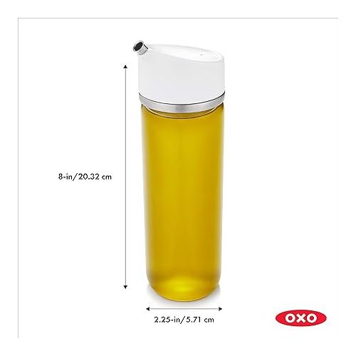 옥소 OXO Good Grips 12 oz Precision Pour Glass Oil Dispenser