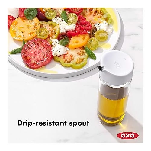 옥소 OXO Good Grips 12 oz Precision Pour Glass Oil Dispenser