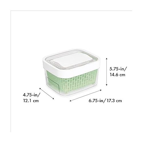 옥소 OXO, Good Grips Storage Container, White, 1.6 Quart