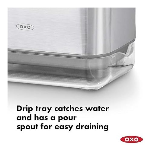 옥소 OXO Stainless Steel Good Grips Sinkware Caddy, One Size