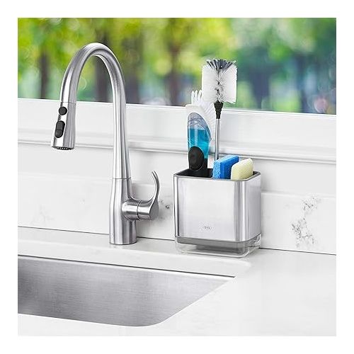 옥소 OXO Stainless Steel Good Grips Sinkware Caddy, One Size