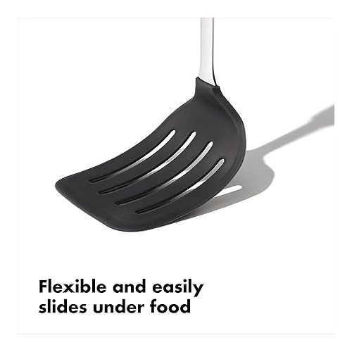 옥소 OXO Steel Silicone Flexible Turner