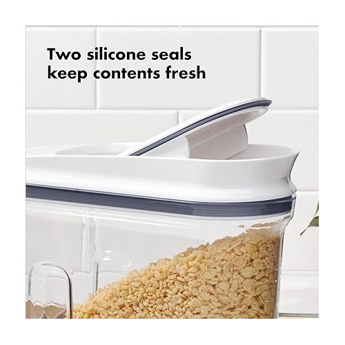 옥소 OXO Good Grips Airtight POP Large Cereal Dispenser (4.5 Qt),White