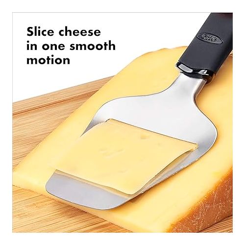 옥소 OXO Good Grips Non-Stick Cheese Slicer,Black,one size