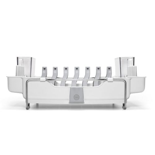 옥소 OXO Good Grips Convertible Foldaway Dish Rack, Stainless Steel