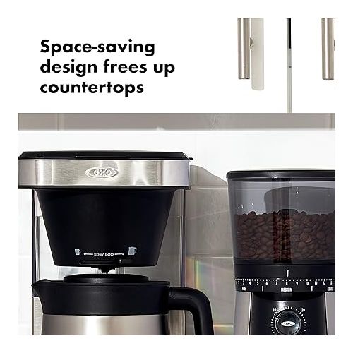 옥소 OXO Brew 8 Cup Coffee Maker, Stainless Steel