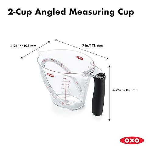 옥소 OXO Good Grips 2-Cup Angled Measuring Cup