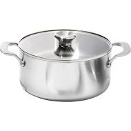 OXO Mira Tri-Ply Stainless Steel, 5QT Stock Pot with Lid, Induction, Multi Clad, Dishwasher and Metal Utensil Safe