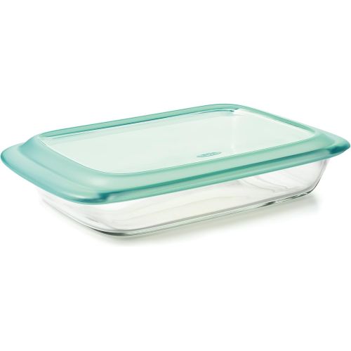 옥소 [아마존핫딜][아마존 핫딜] OXO Good Grips Freezer-to-Oven Safe 3 Qt Glass Baking Dish with Lid, 9 x 13