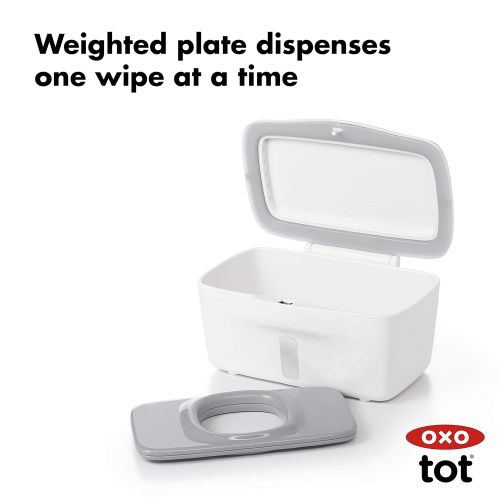 옥소 [아마존베스트]OXO Tot Perfect Pull Wipes Dispenser, Gray