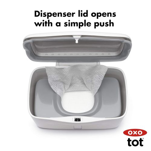 옥소 [아마존베스트]OXO Tot Perfect Pull Wipes Dispenser, Gray