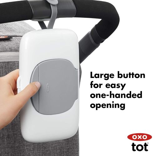 옥소 [아마존베스트]OXO Tot On-The-Go Wipes Dispenser, Gray