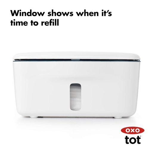 옥소 [아마존베스트]OXO Tot Perfect Pull Wipes Dispenser, Navy