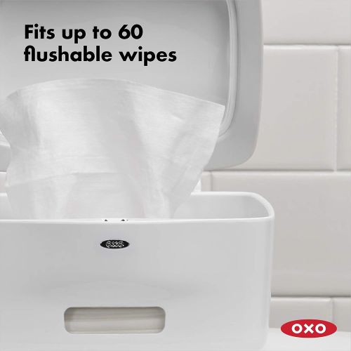 옥소 [아마존베스트]OXO Good Grips Wipes Dispenser for Face Wipes, Hand Wipes and Flushable Wipes