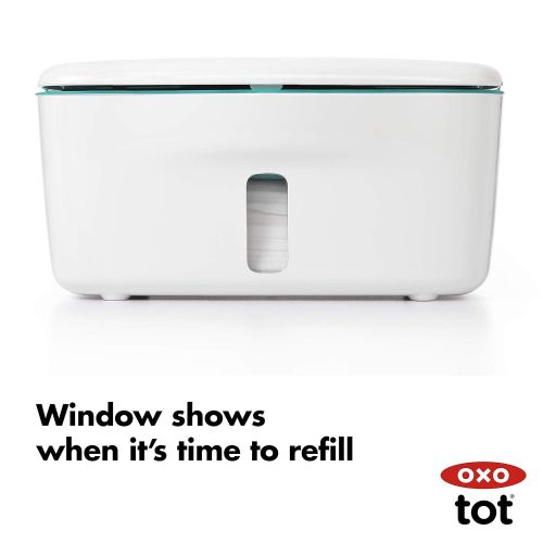 옥소 [아마존베스트]OXO Tot Perfect Pull Wipes Dispenser, Teal