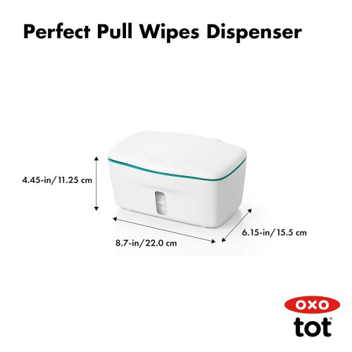 옥소 [아마존베스트]OXO Tot Perfect Pull Wipes Dispenser, Teal