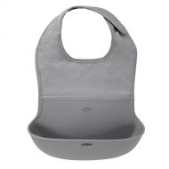 [아마존베스트]You purchased this item on May 2, 2019. OXO Tot Waterproof Silicone Roll Up Bib with Comfort-Fit Fabric Neck