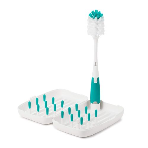 옥소 [아마존베스트]You purchased this item on May 2, 2019. OXO Tot On-The-Go Drying Rack with Bottle Brush, Teal