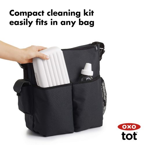 옥소 [아마존베스트]You purchased this item on May 2, 2019. OXO Tot On-The-Go Drying Rack with Bottle Brush, Teal