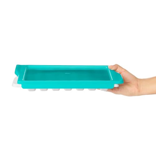 옥소 [아마존베스트]OXO Tot 2-Piece Baby Food Freezer Tray With Protective Cover, Teal