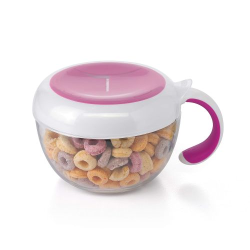 옥소 [아마존베스트]OXO Tot Flippy Snack Cup with Travel Lid - Pink