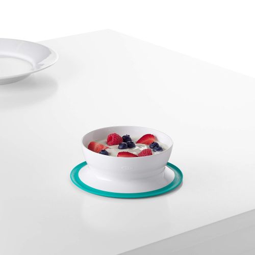 옥소 [아마존베스트]OXO Tot Stick & Stay Suction Bowl, Teal